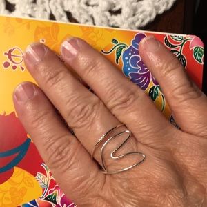 Sterling silver heart ring made to order